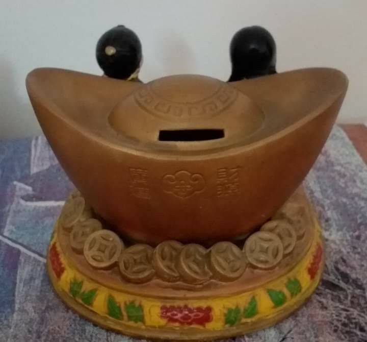 Vintage BHL Ban Hin Lee Bank Yuen Pao Coinbox Coinbank, Hobbies & Toys