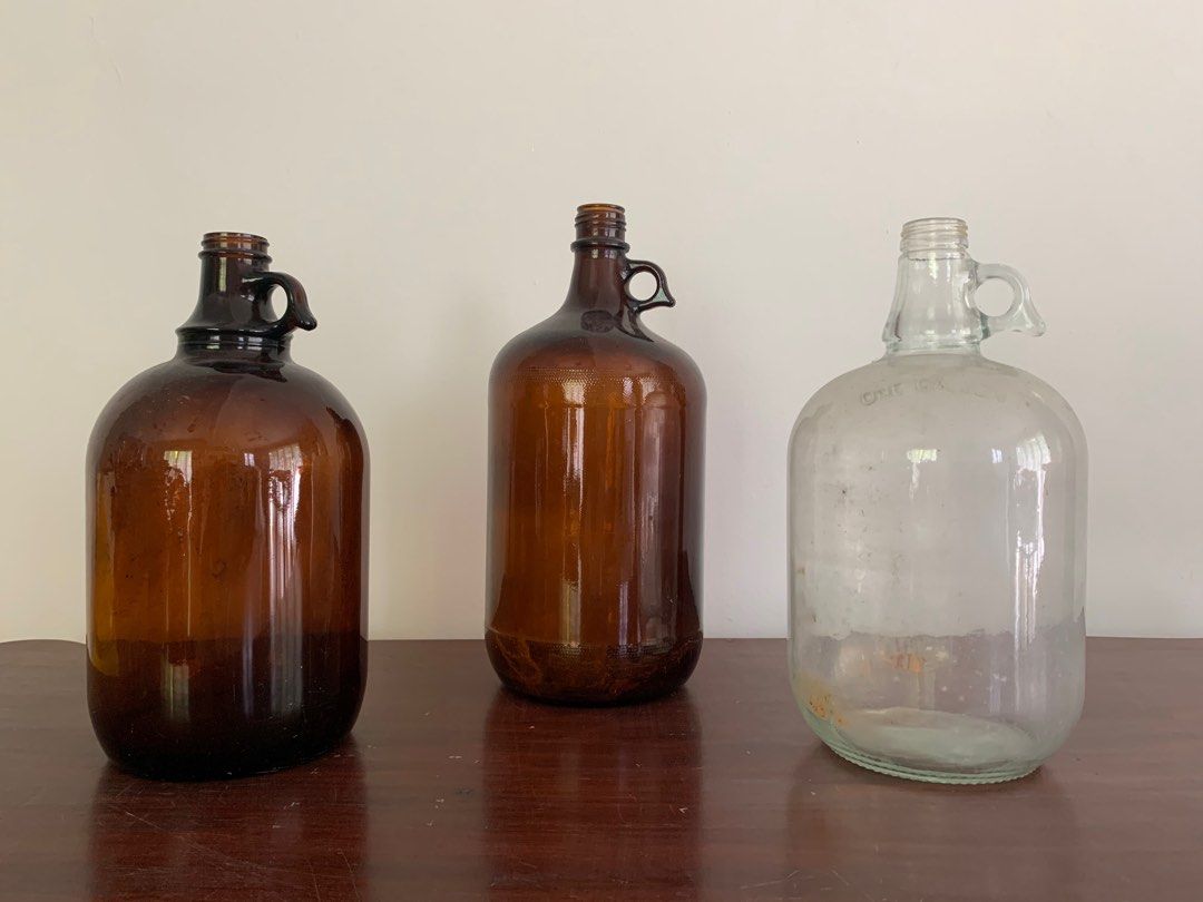 Vintage Glass Gallon Bottles, Hobbies & Toys, Collectibles & Memorabilia, Vintage Collectibles