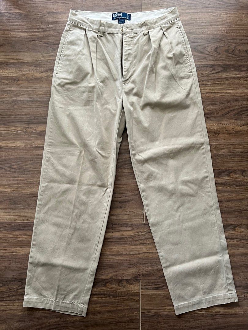Polo ralph lauren andrew pleated chino pants 2025