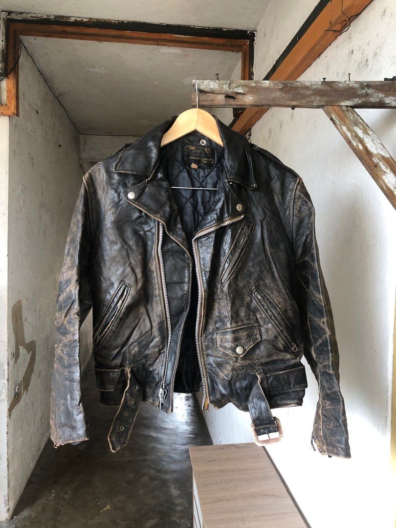 Vintage schott clearance perfecto leather jacket