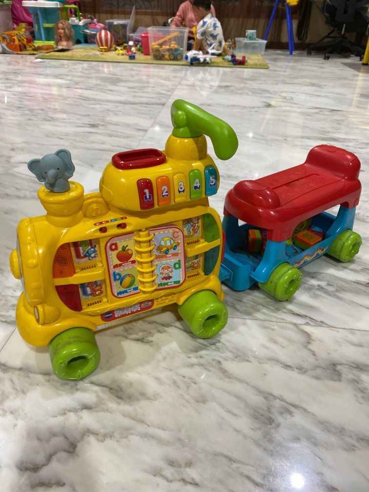Vtech push and ride abc train toys baby toddler, Bayi Anak