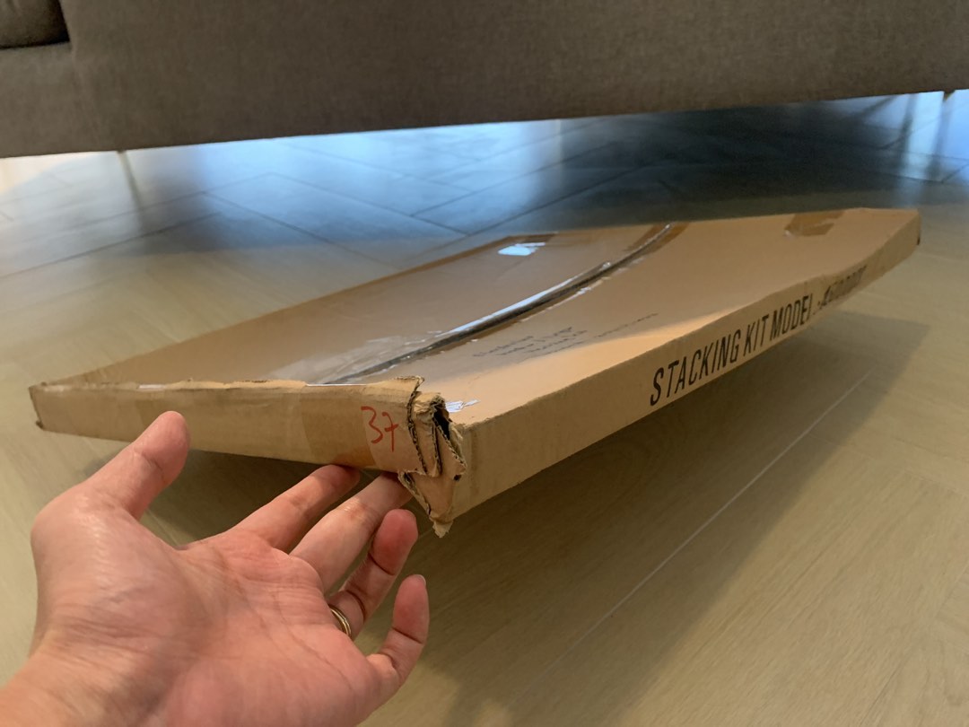 Washer dryer (washing machine dryer) stacking kit model 4500003 , TV