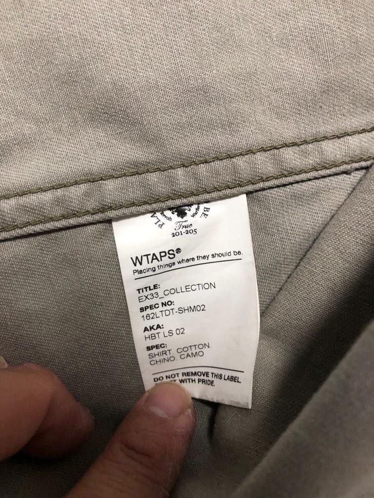Wtaps HBT LS 02 shirt, 男裝, 外套及戶外衣服- Carousell