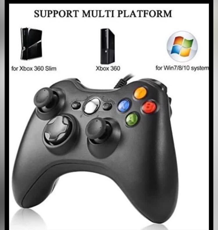 Xbox360 controller Wired, Video Gaming, Gaming Accessories, Controllers