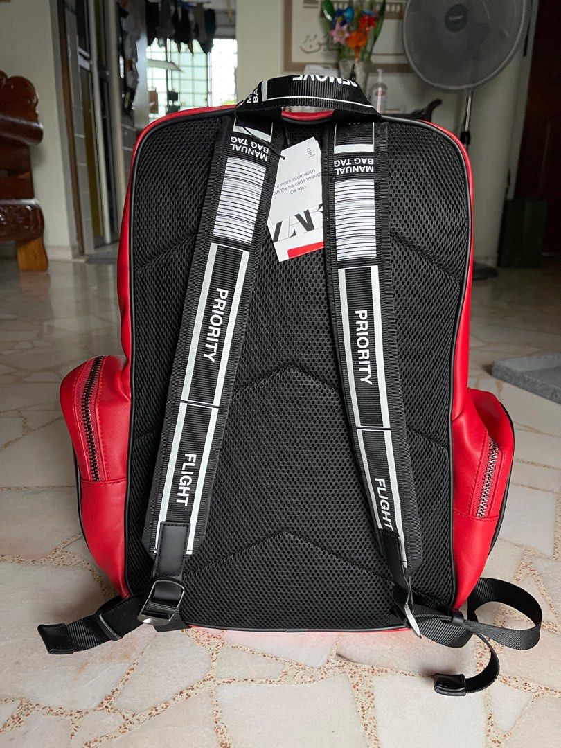 Zara airplane outlet backpack