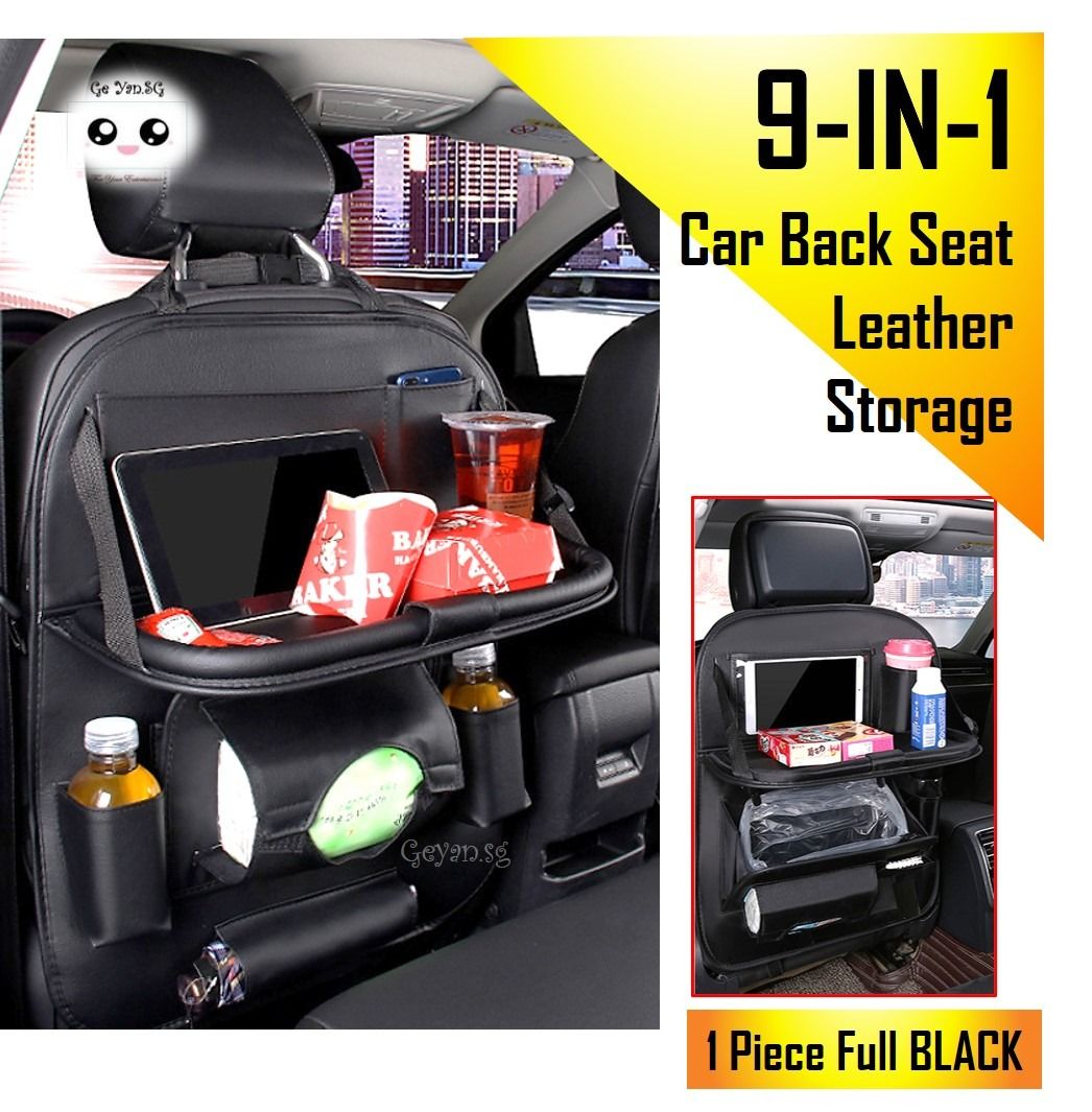 1pc Multifunctional Car Seat Back Hanging Storage Bag