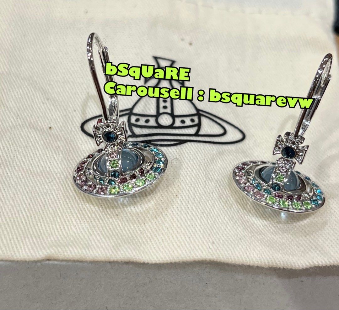Vivienne westwood sales claretta earrings
