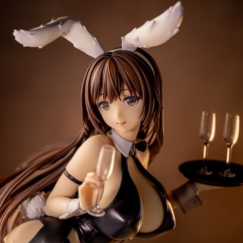 高質版原盒香月芽郁長腿黑絲VERSION 兔女郎服務生1/4 46CM