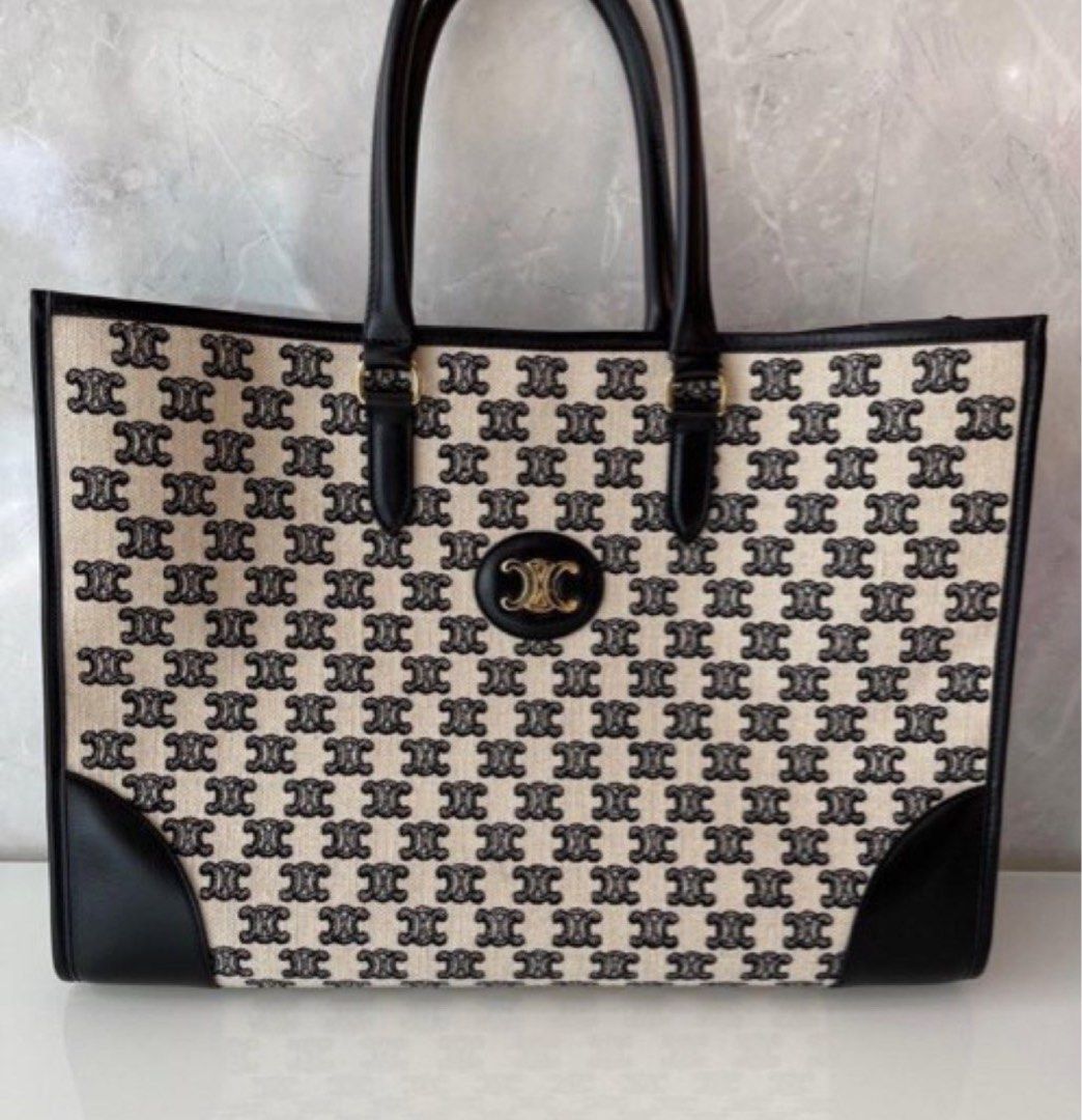 Celine mini cabas tote bag, Luxury, Bags & Wallets on Carousell