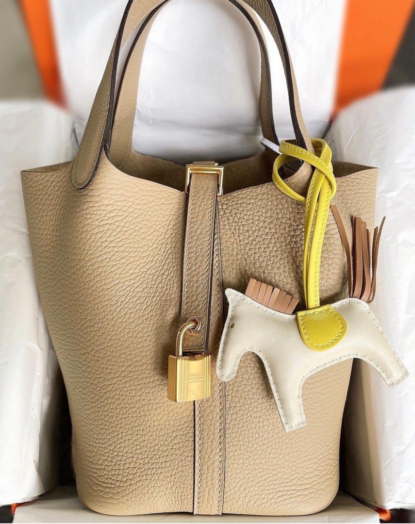 Hermes Picotin Lock 18 Gold Taurillon Clemence Leather
