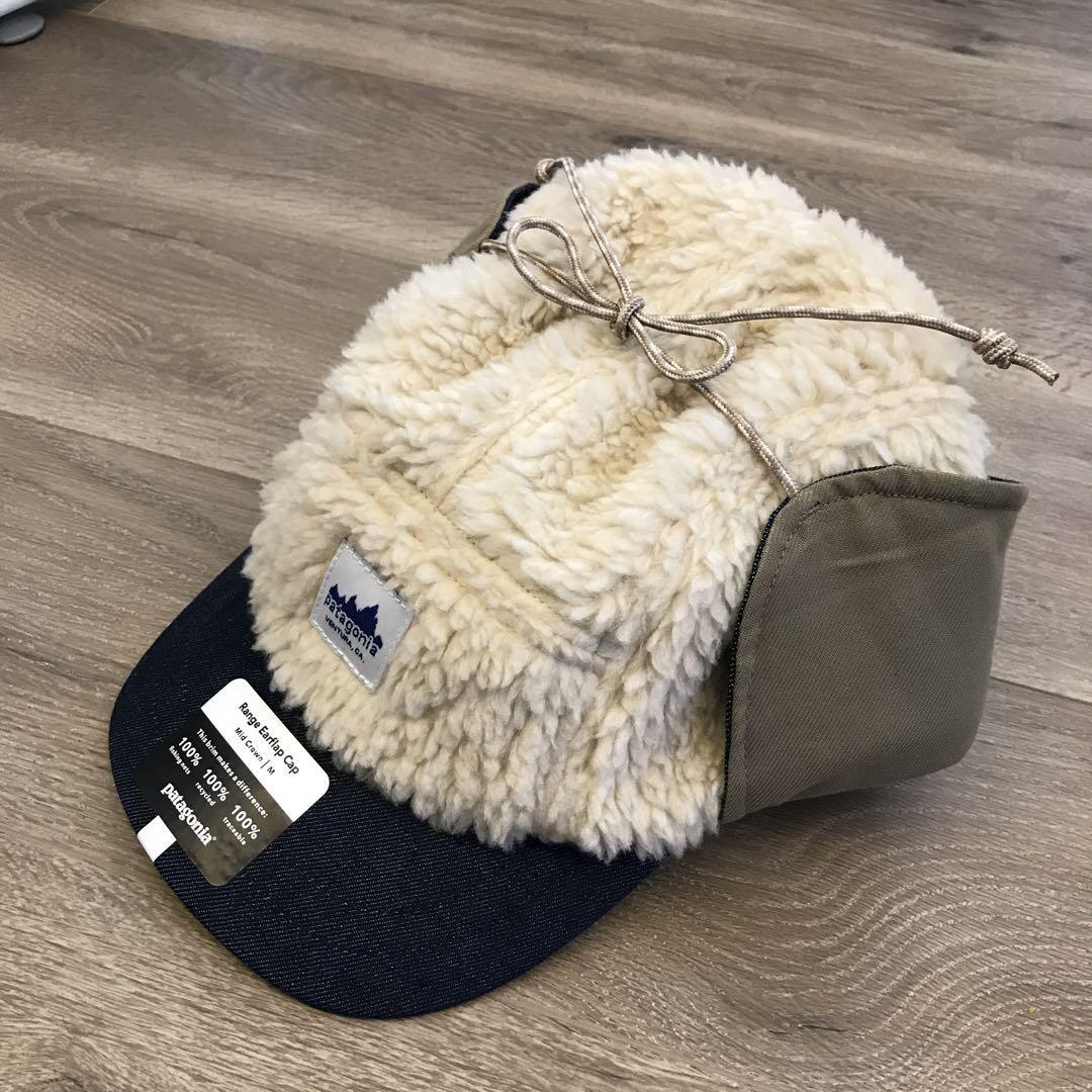 patagonia range earflap cap dark natural