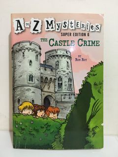 〔二手英文原文讀物〕A to Z Mysteries Super Edition #6: The Castle Crime