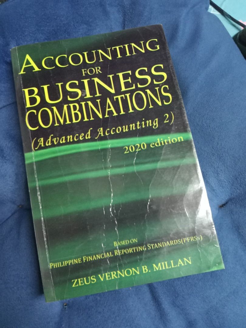 Accounting for Business Combinations (Millan 2020 edition), Hobbies