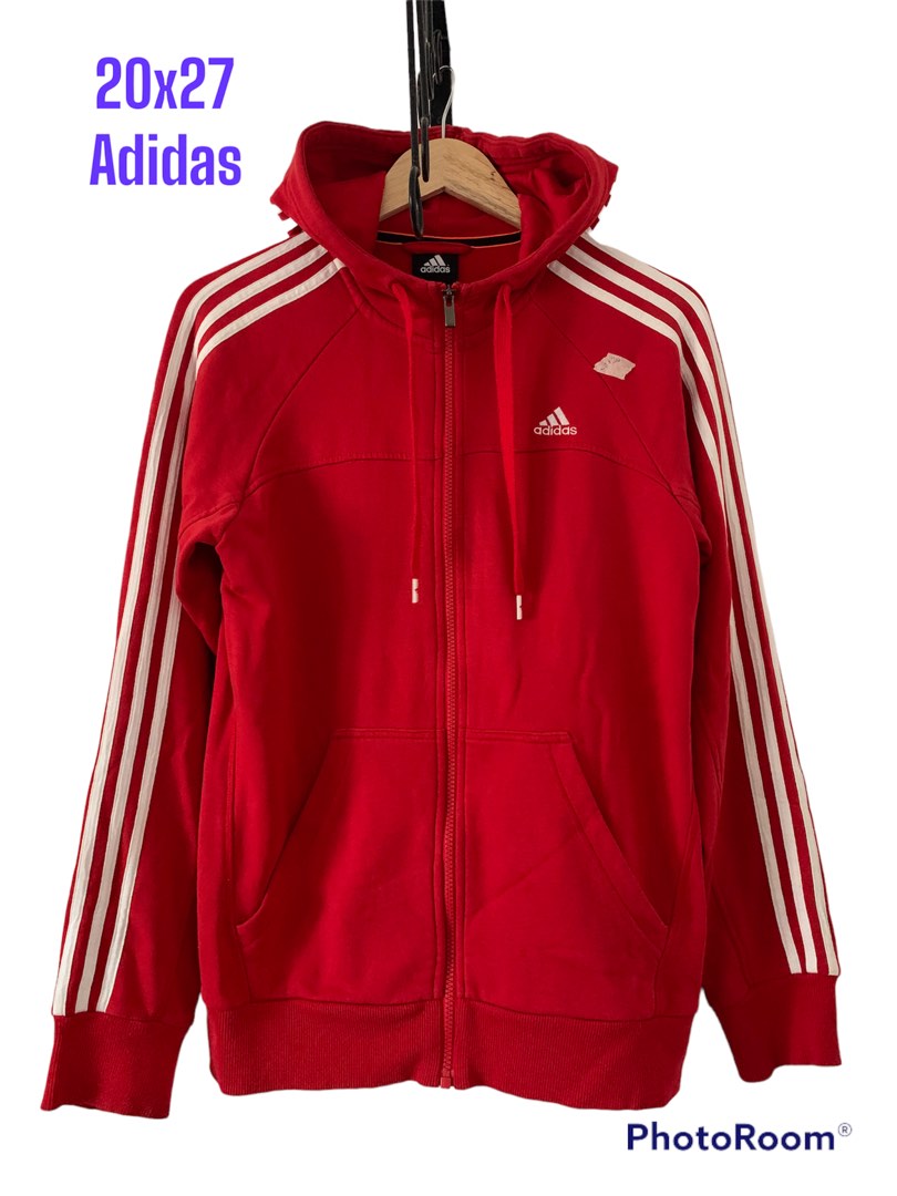 Adidas jacket with hood, Men's Fashion, Coats, Jackets and Outerwear on