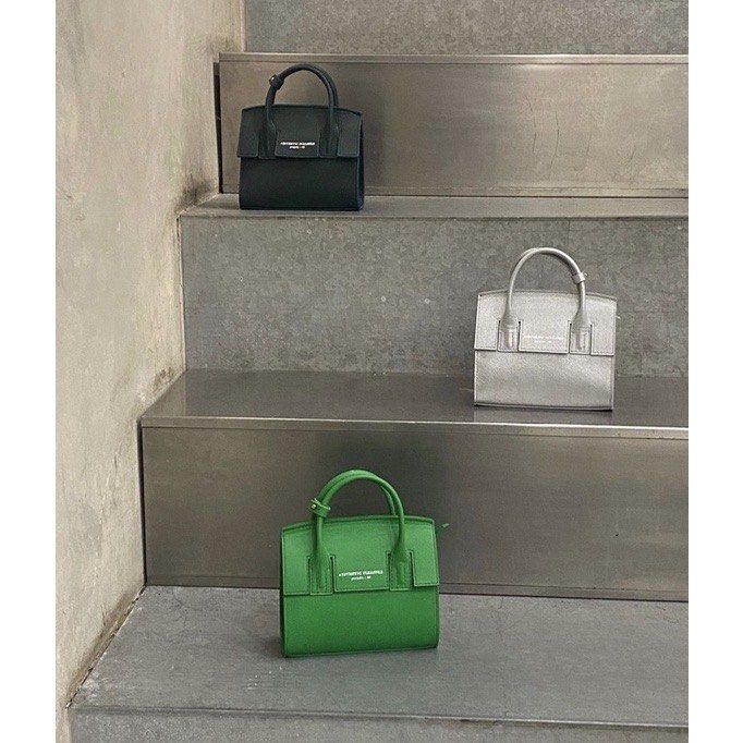 Aesthetic Pleasure Micro Silver, Luxury, Bags & Wallets on Carousell