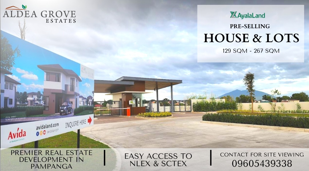 House & Lot for Sale Affordable Residential Home (Aldea Grove Estates