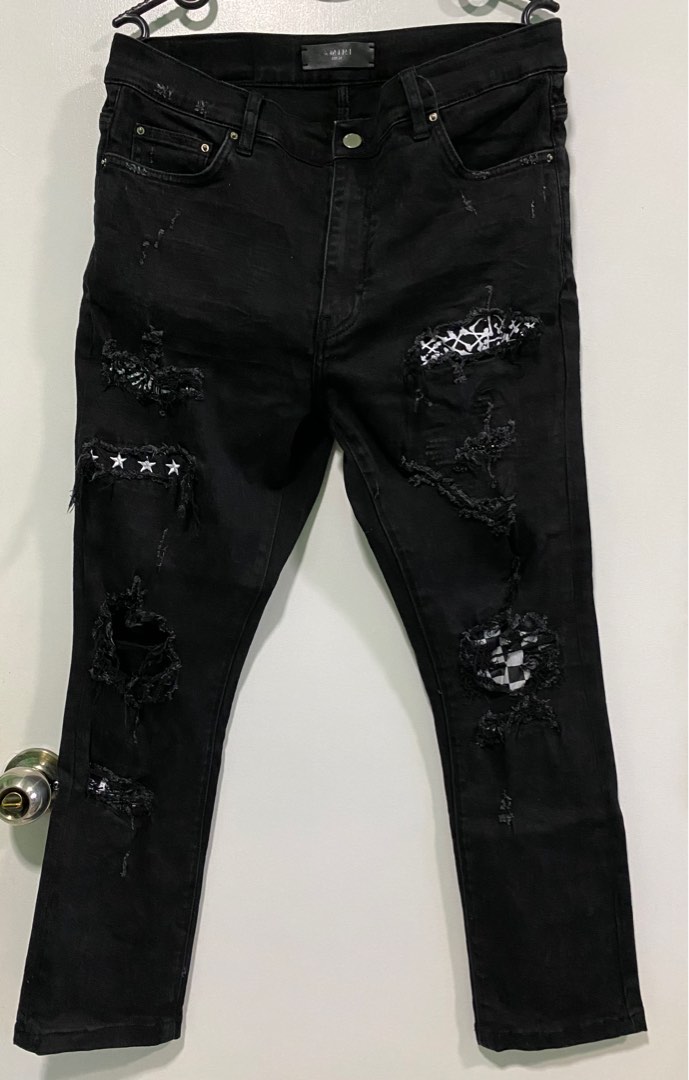 Amiri Jeans Ripped Stretch Jeans main image 0