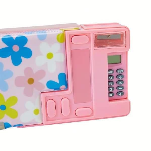 Anko Pop Out Pencil Case Includes Sharpener Mini calculator Mini
