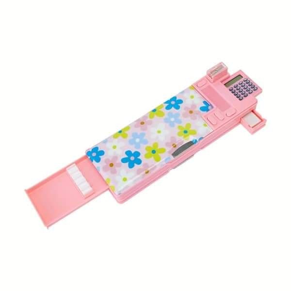 Anko Pop Out Pencil Case Includes Sharpener Mini calculator Mini
