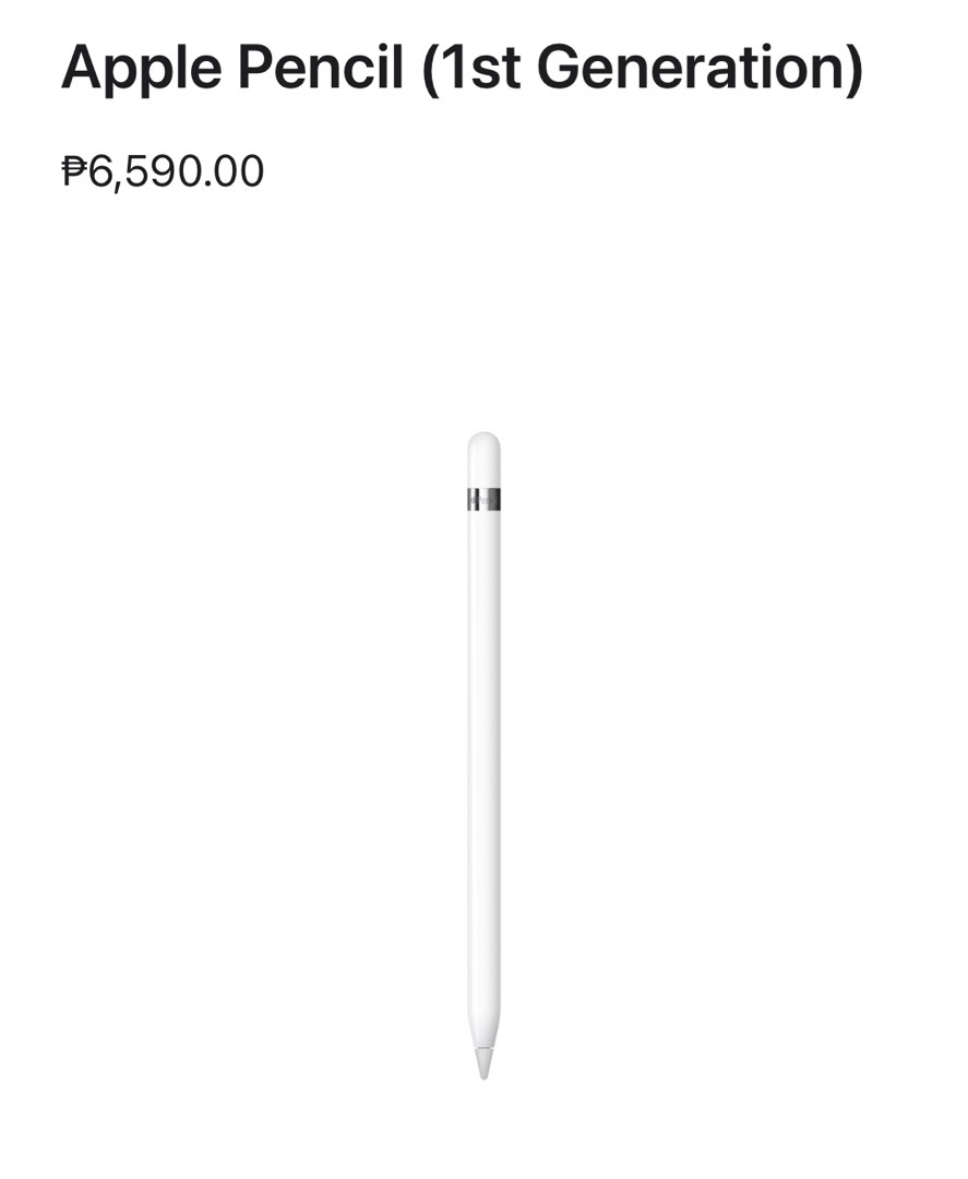 Apple Pencil (1st Generation), Mobile Phones & Gadgets, Mobile & Gadget