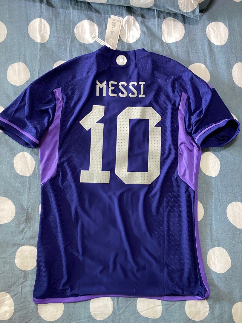 [PLAYER ISSUE] ARGENTINA 2022 World Cup HEAT.RDY AWAY Jersey MESSI, Men