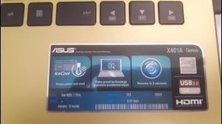 Asus X401A Series ( Intel Celeron)
