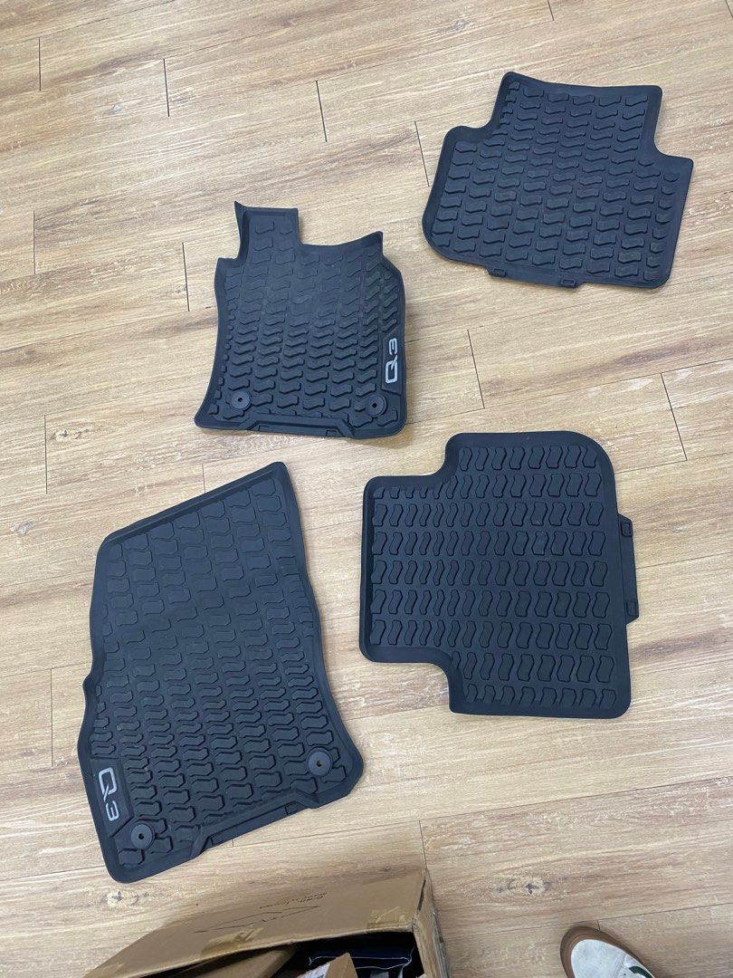 Original Audi Q3 All weather mats, Car Accessories, Accessories on