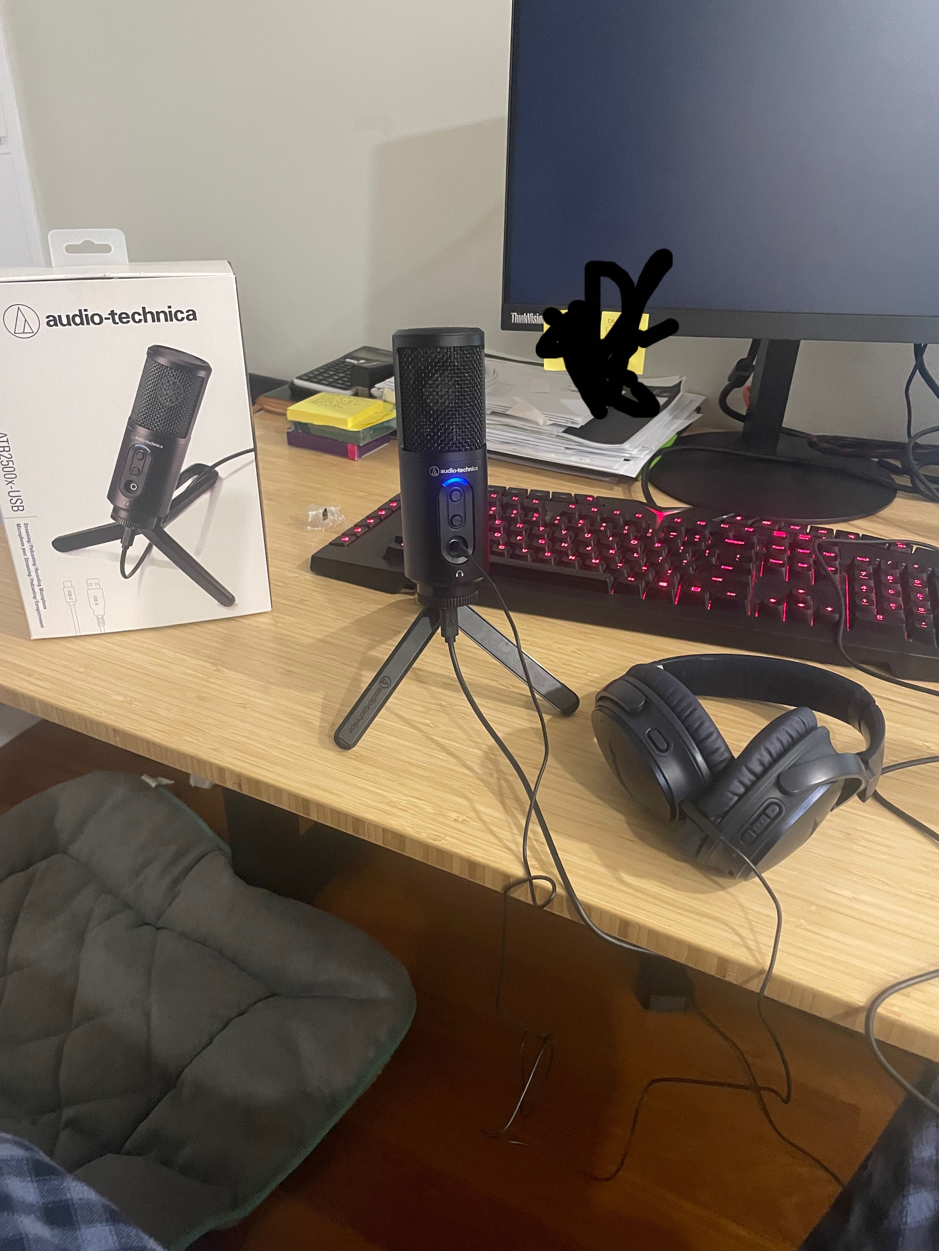 Audio Technica ATR2500 USB microphone, Audio, Microphones on Carousell