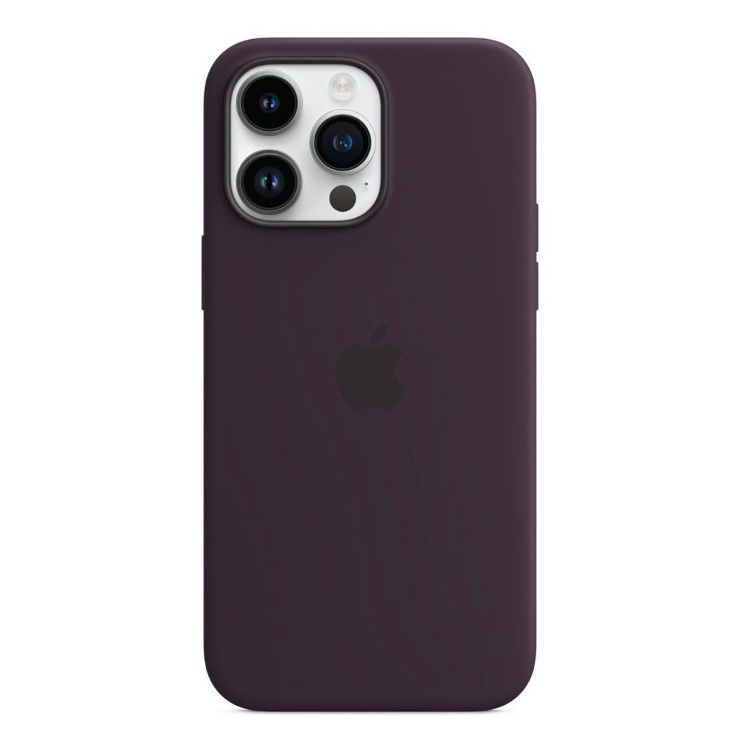 Authentic Apple iPhone 14 pro max case Elderberry, Mobile Phones