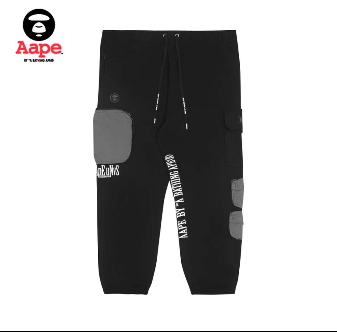 Bape hot sale joggers real