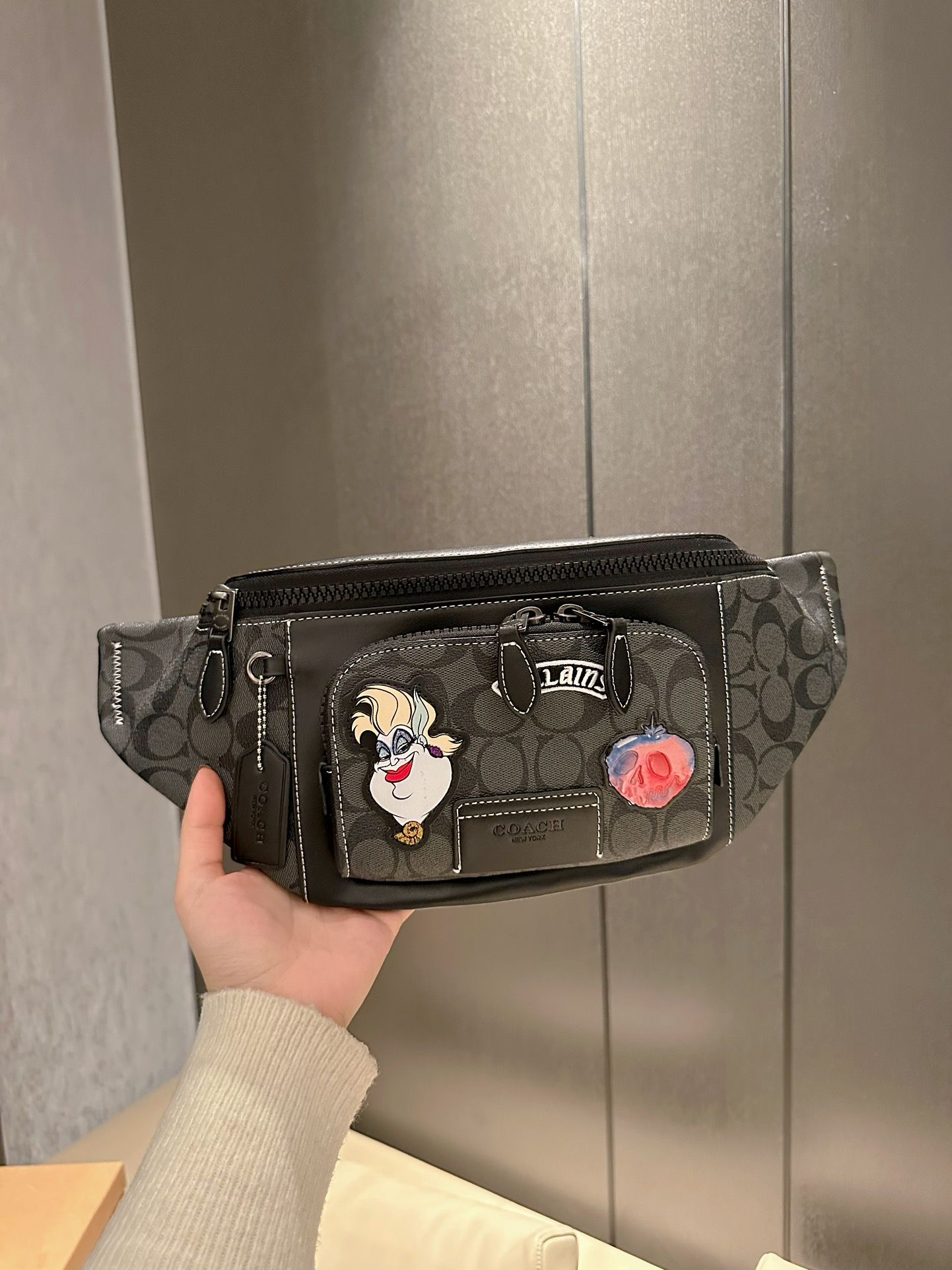 Authentic Disney Co branded Coach New Belt Bag Pocket Bag Women s