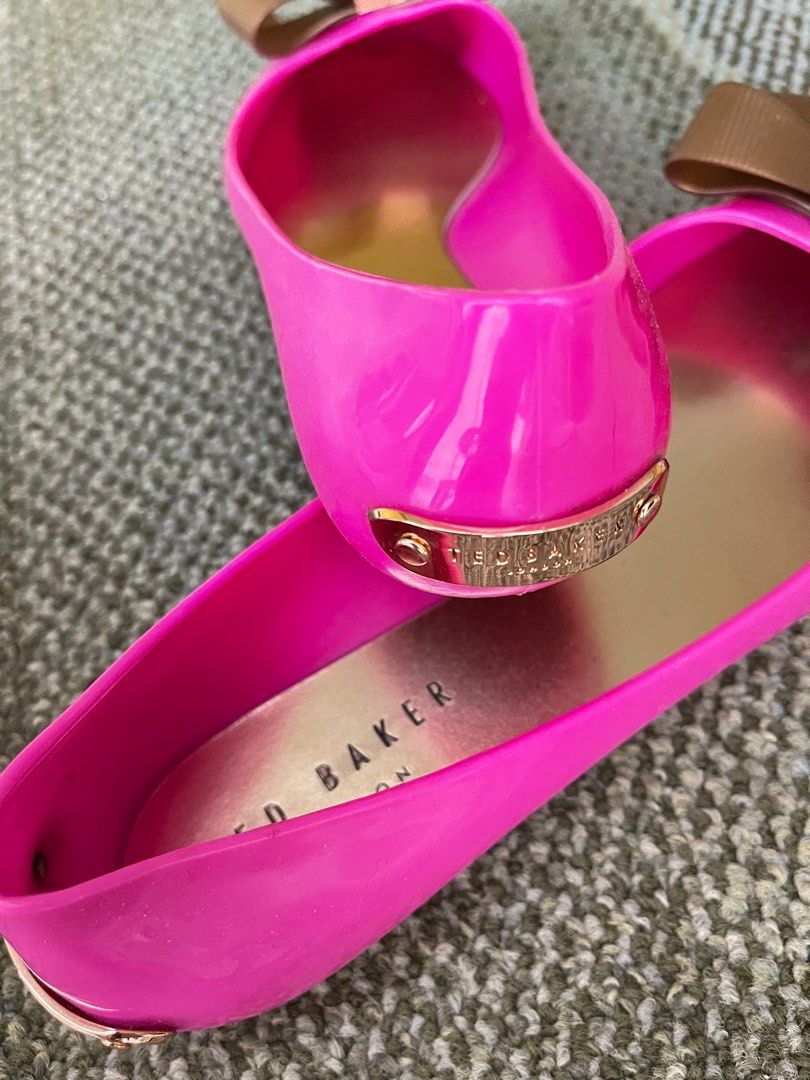 ted baker jelly bow shoes