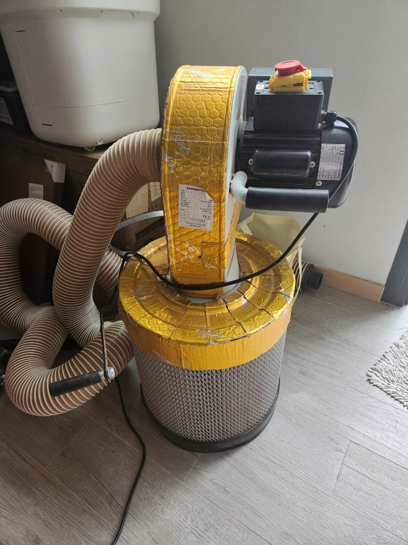 Axminster Trade AT50E 1HP Woodworking Dust Extractor Collector Vacuum ...