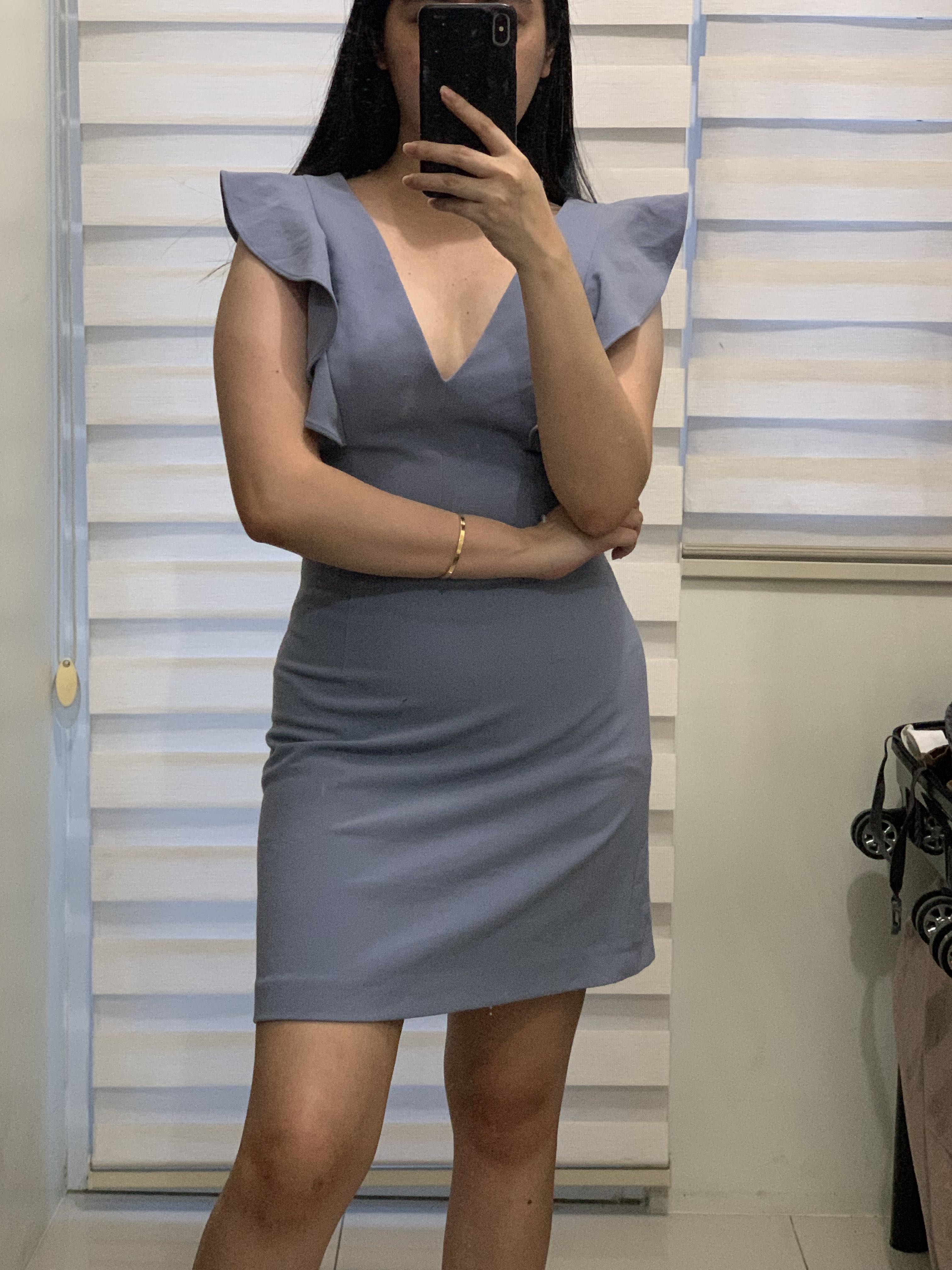 Baby blue dress, Women's Fashion, Dresses & Sets, Dresses on Carousell