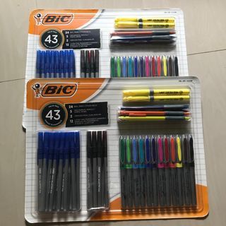 BIC pens / mechanical pens / highlighters / markers