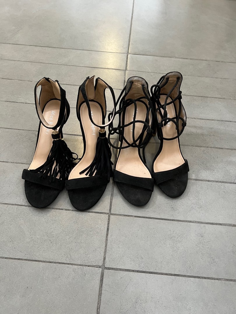 Black high heels, Women's Fashion, Footwear, Heels on Carousell