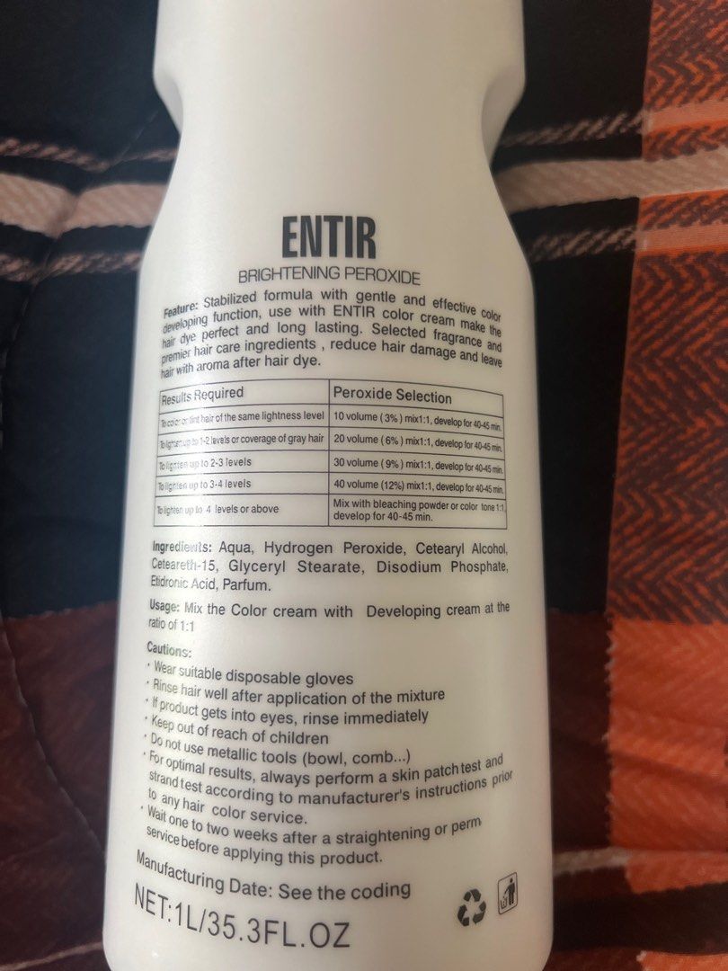 Bleach & Developer, Beauty & Personal Care, Hair on Carousell