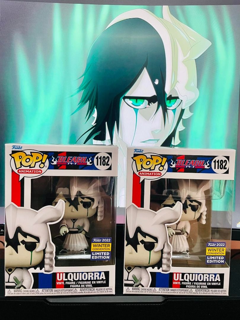 Funko POP Animation: Bleach Ulquiorra Vinyl Figure 2022 Winter Convention  Exclusive 