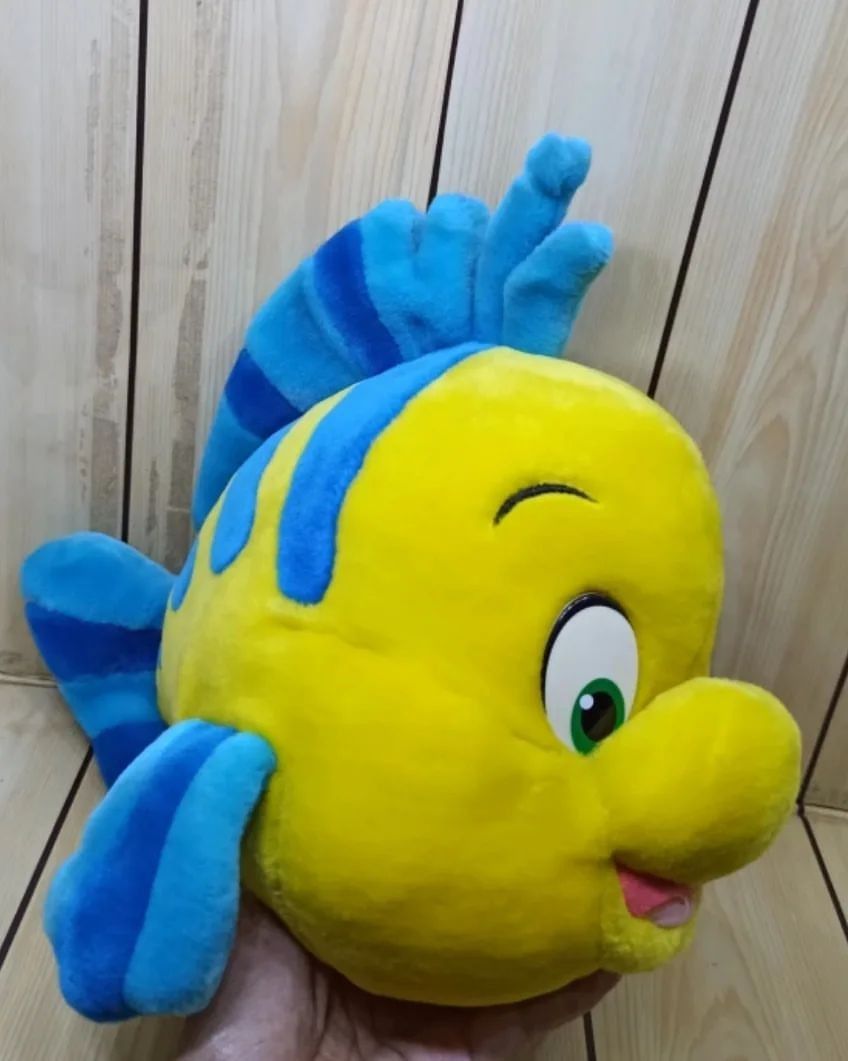 Boneka flounder ariel mermaid original tokyo disney resort, Toys
