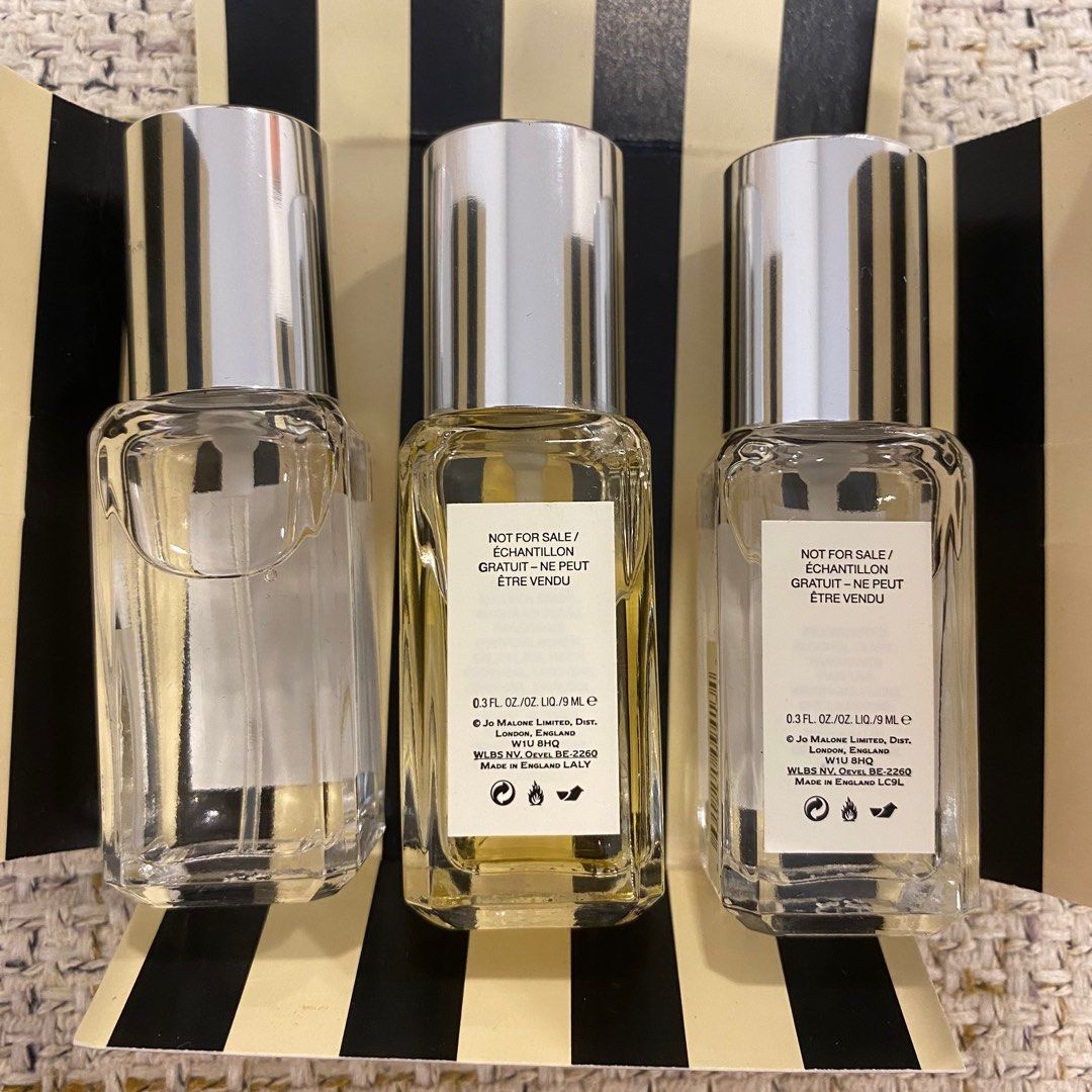 Brand New and Authentic Jo Malone London Travel Sized Mini Cologne Set