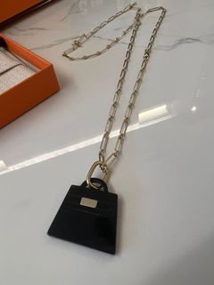 Brand new Hermes large amulette long necklace