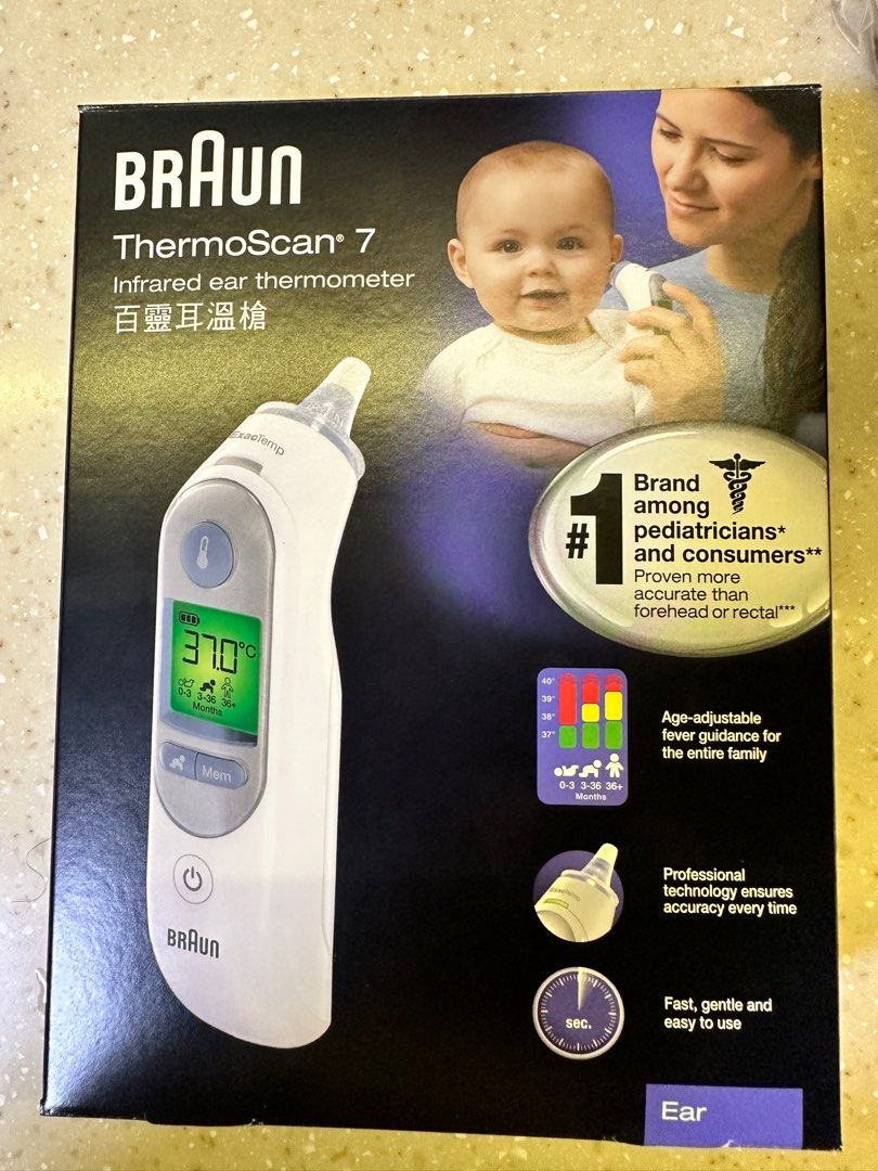 Braun clearance thermometer warranty