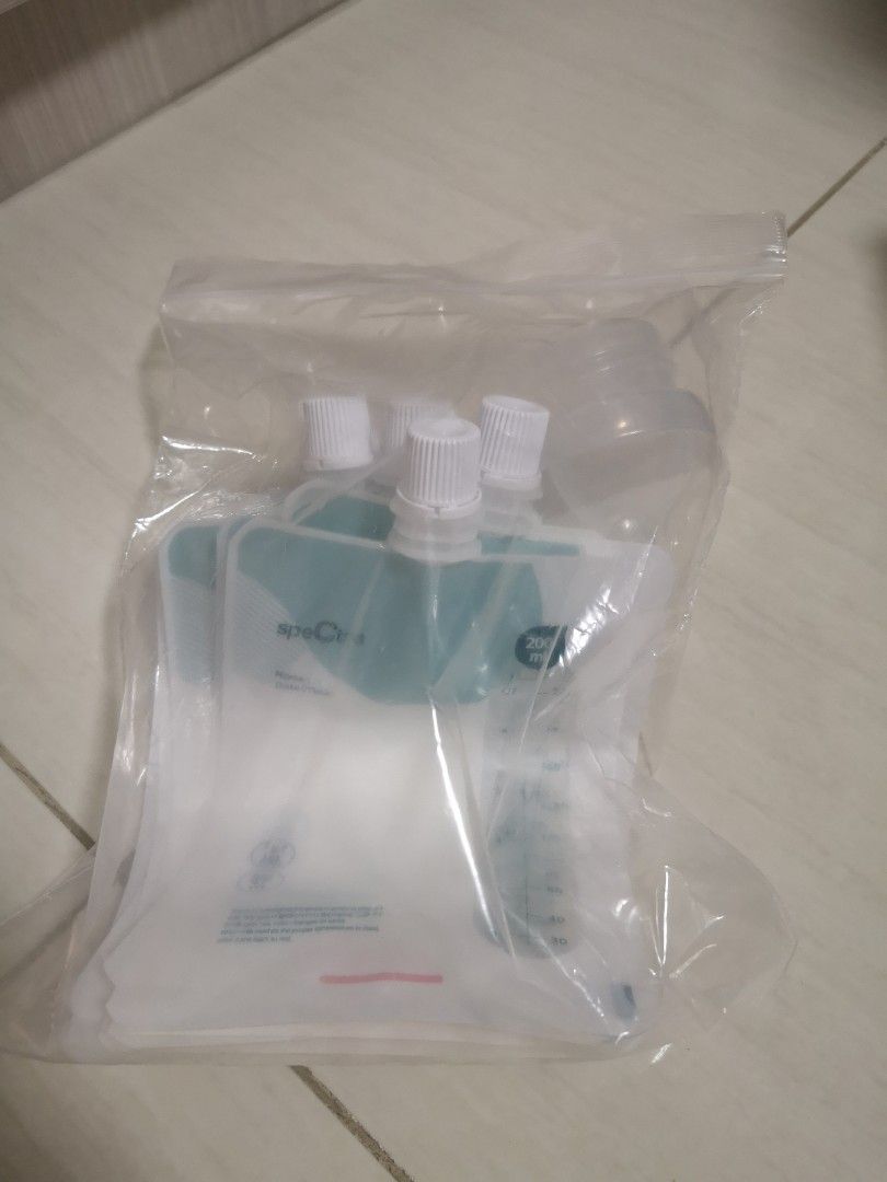 57pc high quality double zippers Breastmilk Storage Bags spectra swisspers all 200ml FREE