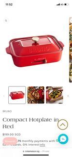Bruno - Red - Brand New - On SALE