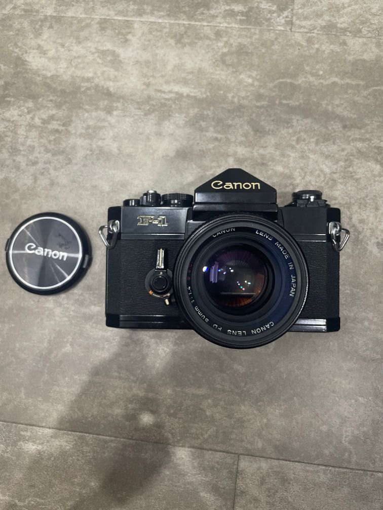 Canon F1 (film camera) (film tested), Photography, Cameras on Carousell