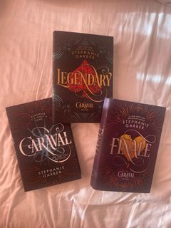 Caraval, Legendary, and Finale by Stephanie Garber