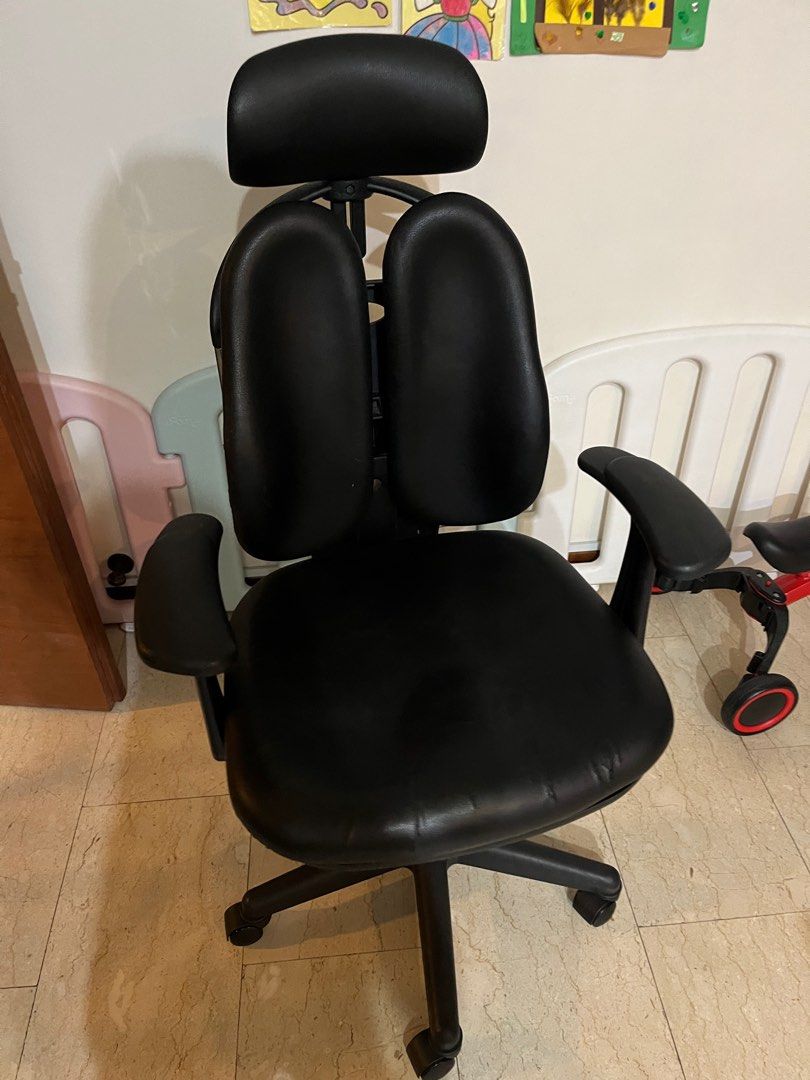 Working from home chair back support cheap