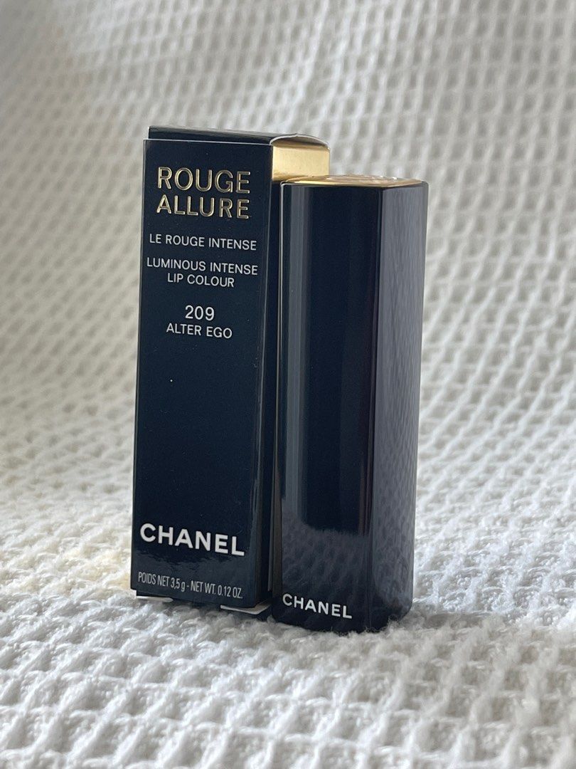 Chanel Rouge Allure Luminous Intense Lipstick #209 alter ego, Beauty &  Personal Care, Face, Makeup on Carousell