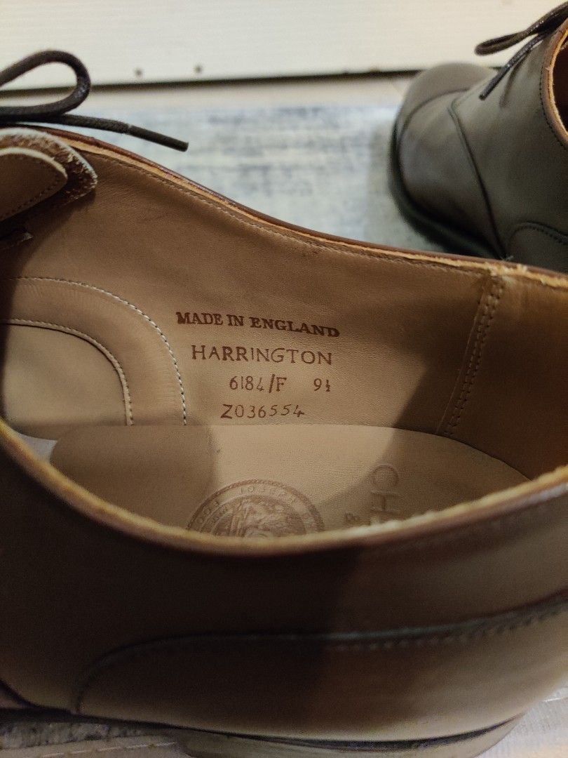 箱靴袋ございますCHEANEY  HARRINGTON  6.5-F