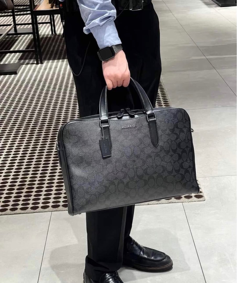 Coach laptop bag price outlet